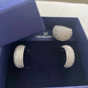 Swarovski Earrings + Ring Set